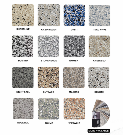 1/4" Polymer Flakes (40lb Box)